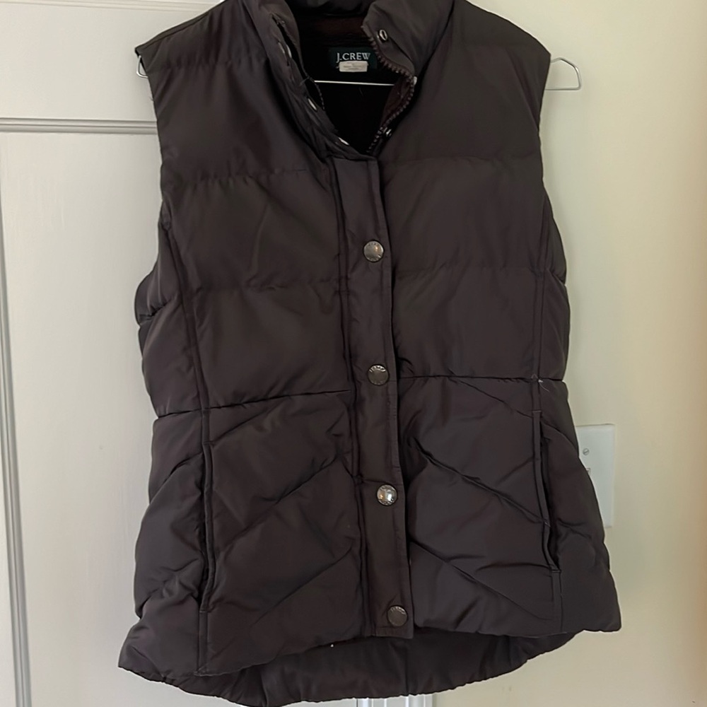 JCrew down puffer vest